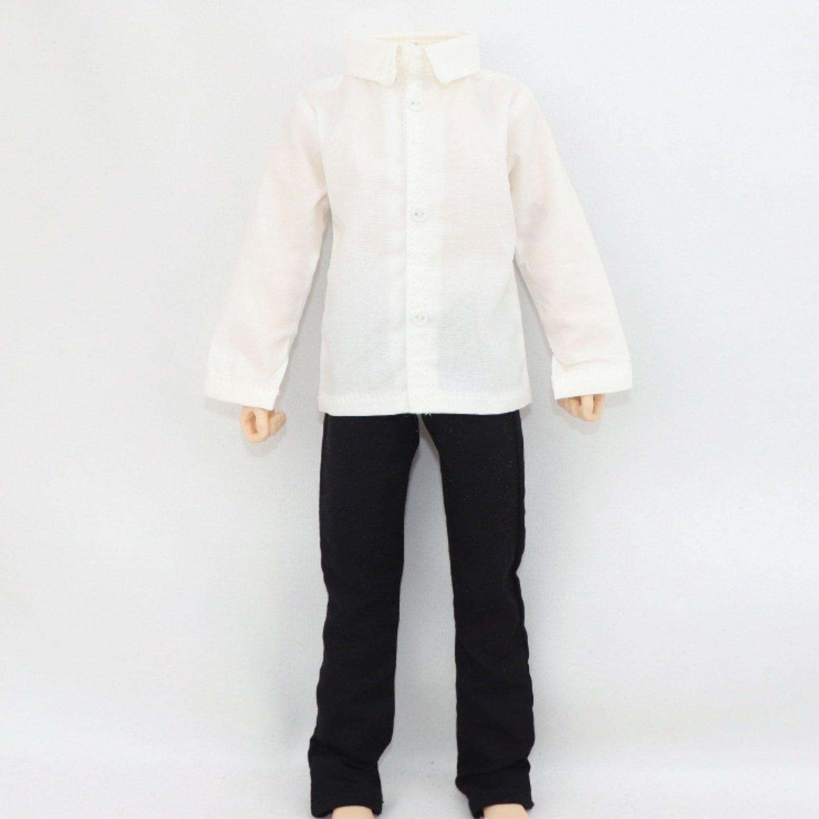 Scale - Men Formals & Ethnic Wear - Chemise pour poupée 1/6, style business