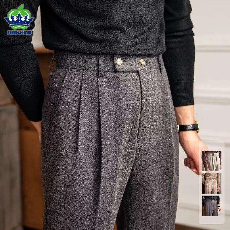 Men'S Formal Wear Accessories - Pantalon de costume classique de Style