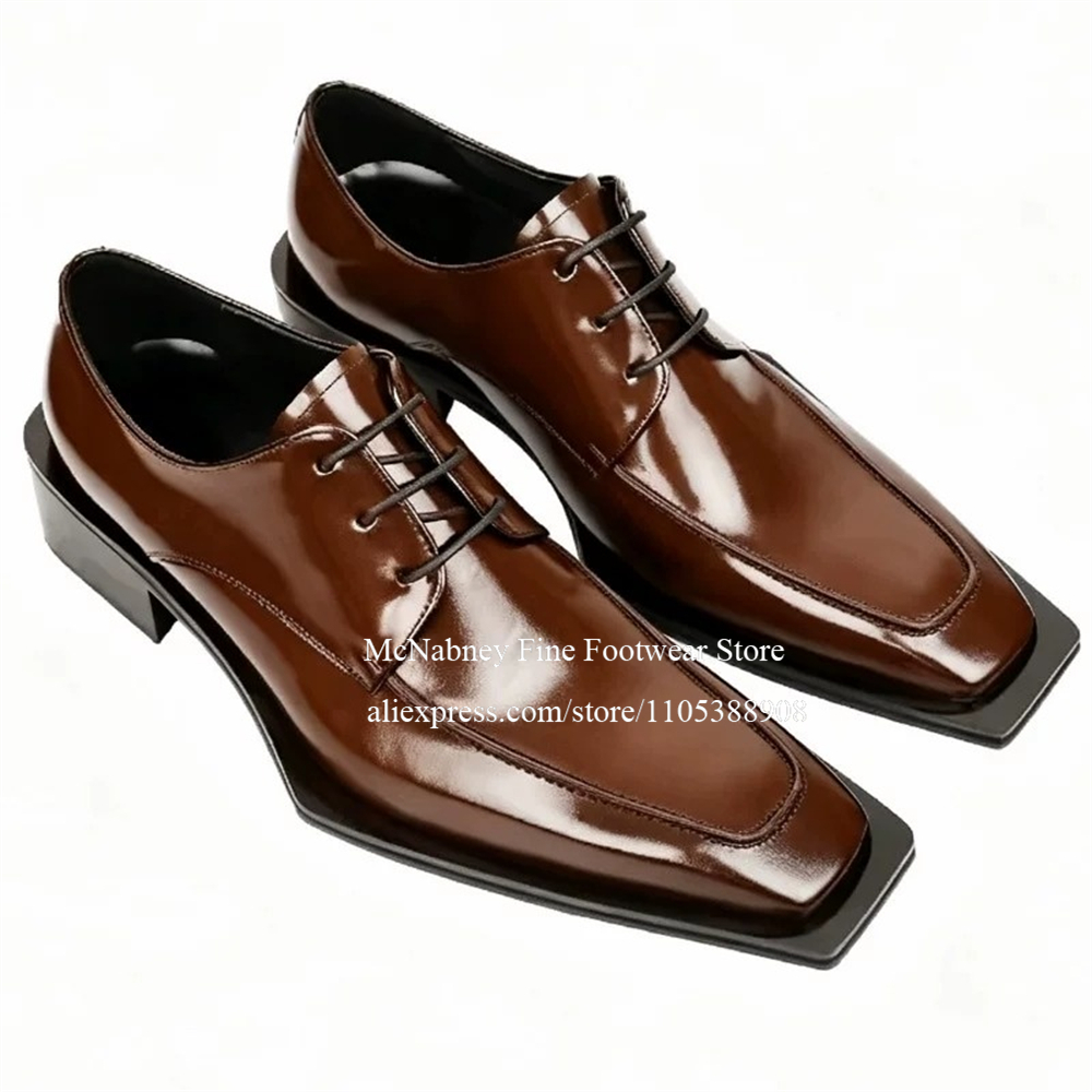 Men'S Formal Wear In Wedding - Chaussures habillées en cuir à clous,