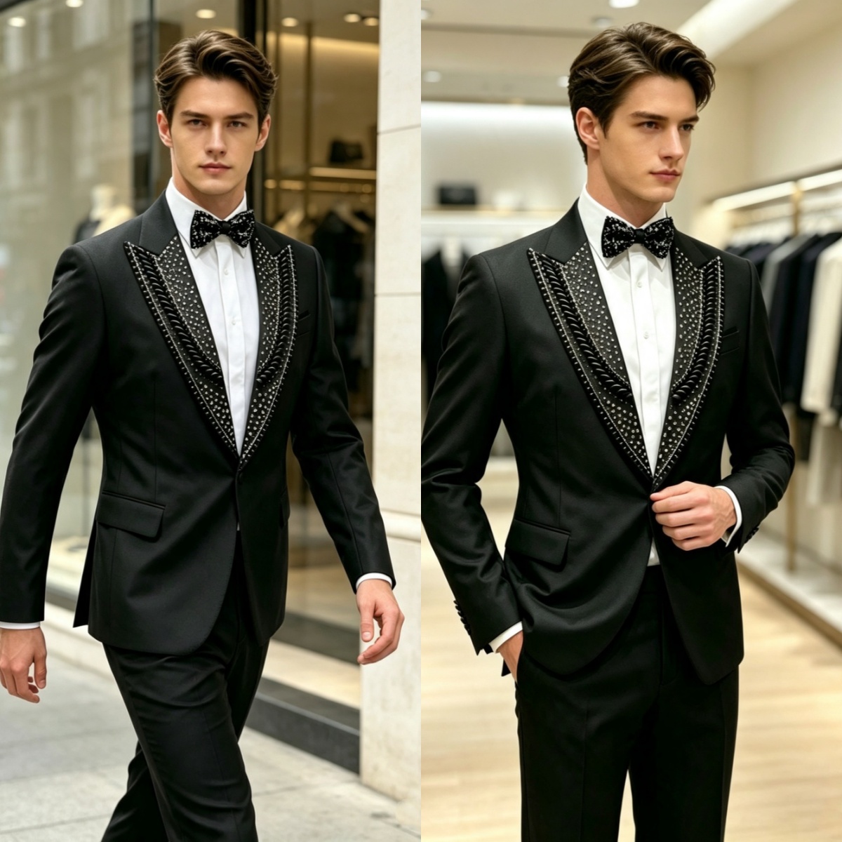 Men'S Formal Wear For Graduation - Costumes de mariage formels pour hommes,
