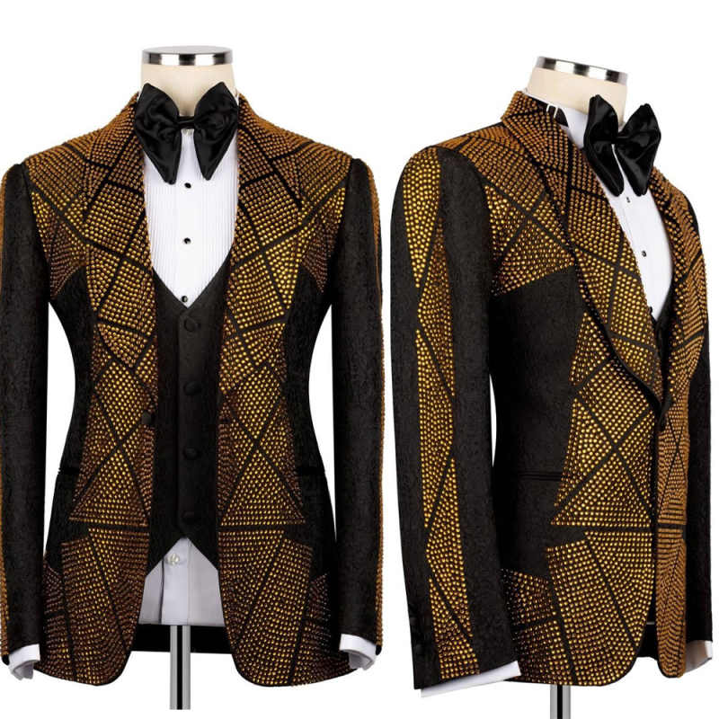 Costume pour homme avec perles - Men'S Formal Wear Attire avis et prix