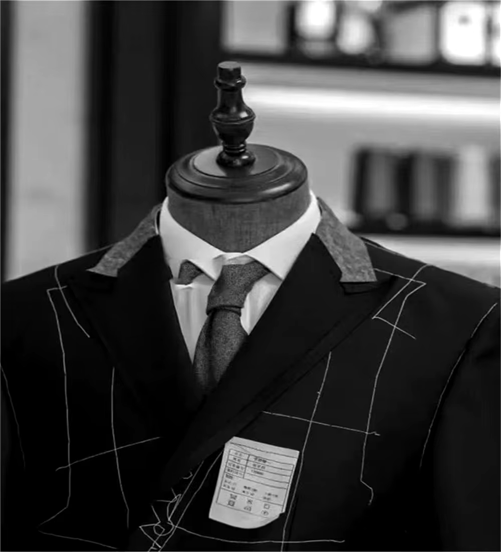 Costumes pour hommes rayés gri - Men Formal Wear Wedding avis et prix