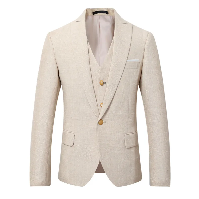 Robe de plage en lin beige ivo - Men Linen Formal Wear avis et prix