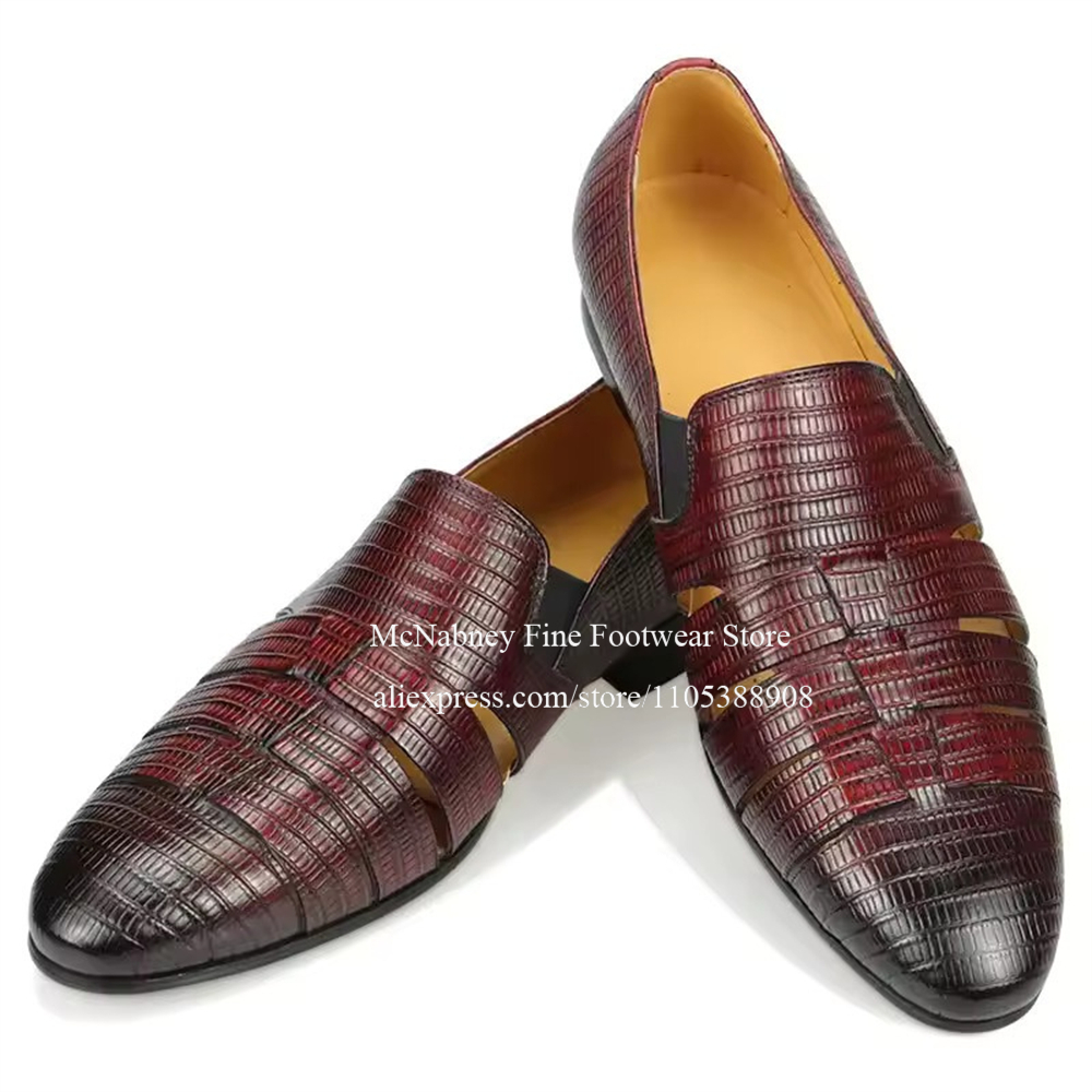 Mocassins respirants en cuir d - Men'S Formal Wear In Wedding avis et prix