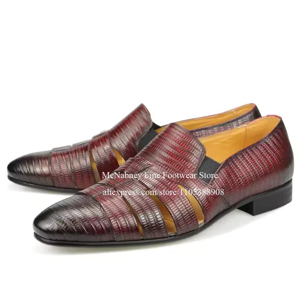 Mocassins respirants en cuir d - Men'S Formal Wear In Wedding avis et prix