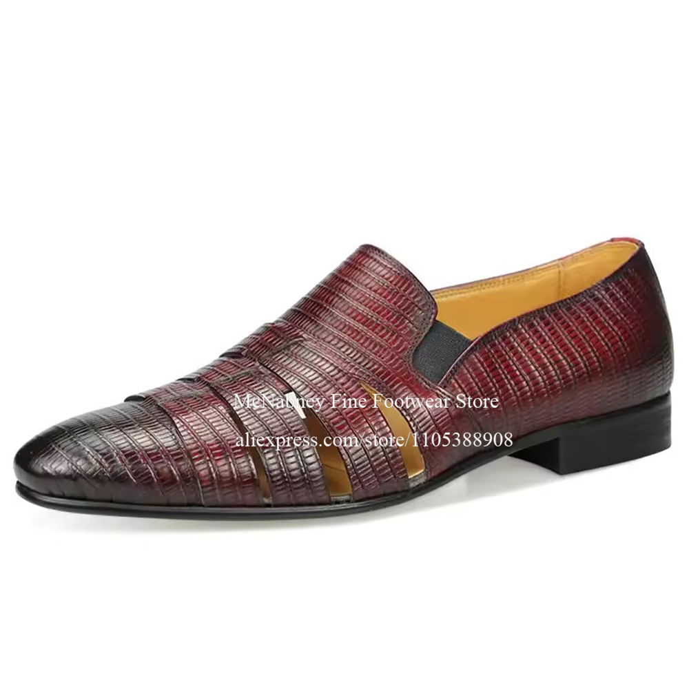 Mocassins respirants en cuir d - Men'S Formal Wear In Wedding avis et prix