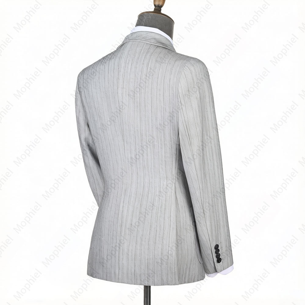 Costume homme gris clair Mophi - Men'S Formal Wear In Wedding avis et prix