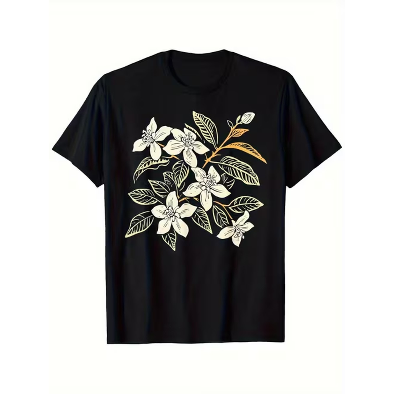 T-shirt rétro à motif floral p - Men'S Formal Attire avis et prix