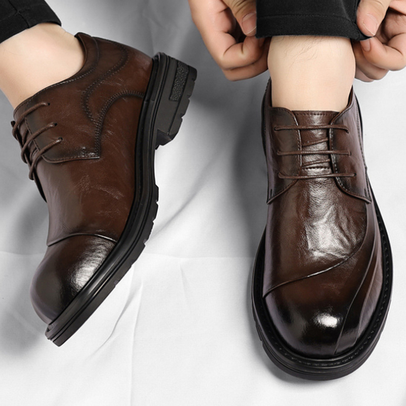 Chaussures habillées en cuir v - Men'S Formal Wear In Wedding avis et prix