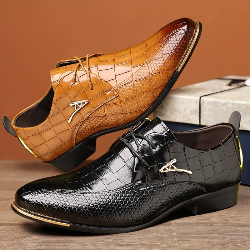 Mode chaussures en cuir PU hom - Men'S Formal Wear Accessories avis et prix