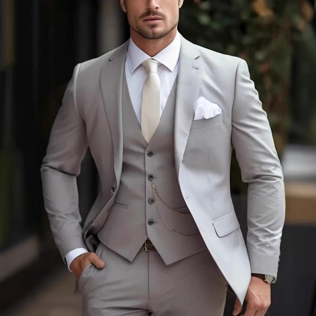 Ensemble de 3 pièces de costum - Men'S Formal Wear For Reception avis et prix