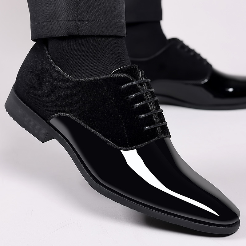 Chaussures formelles en cuir à - Men Formal Wear Wedding avis et prix