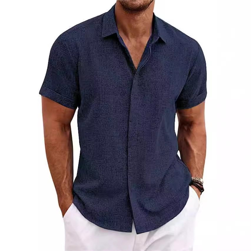 Mode homme décontracté couleur - Men Linen Formal Wear avis et prix