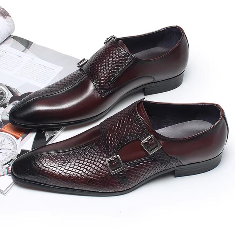 Chaussures à double boucle mot - Scale - Men Formals & Ethnic Wear avis et prix
