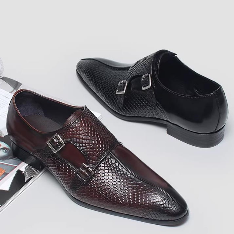 Chaussures à double boucle mot - Scale - Men Formals & Ethnic Wear avis et prix