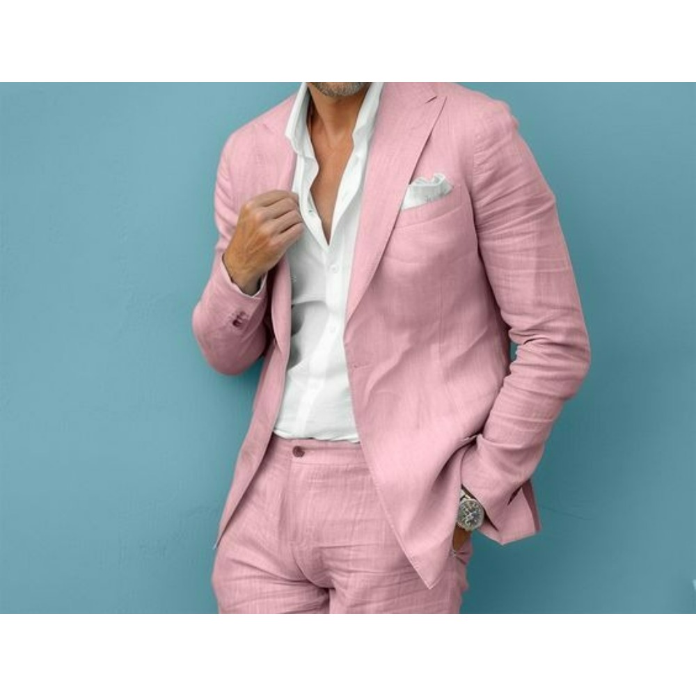 Costume de mariage en lin pour - Men Linen Formal Wear avis et prix