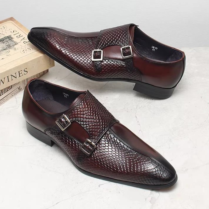 Chaussures à double boucle mot - Scale - Men Formals & Ethnic Wear avis et prix