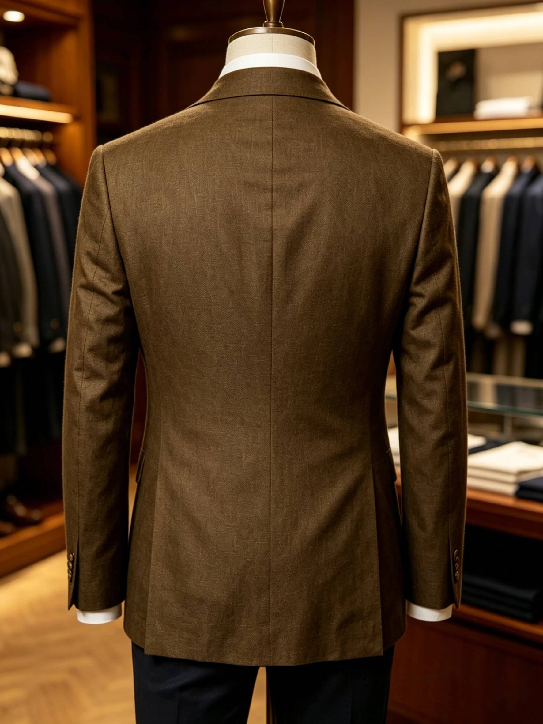Blazer en lin croisé pour homm - Men Linen Formal Wear avis et prix