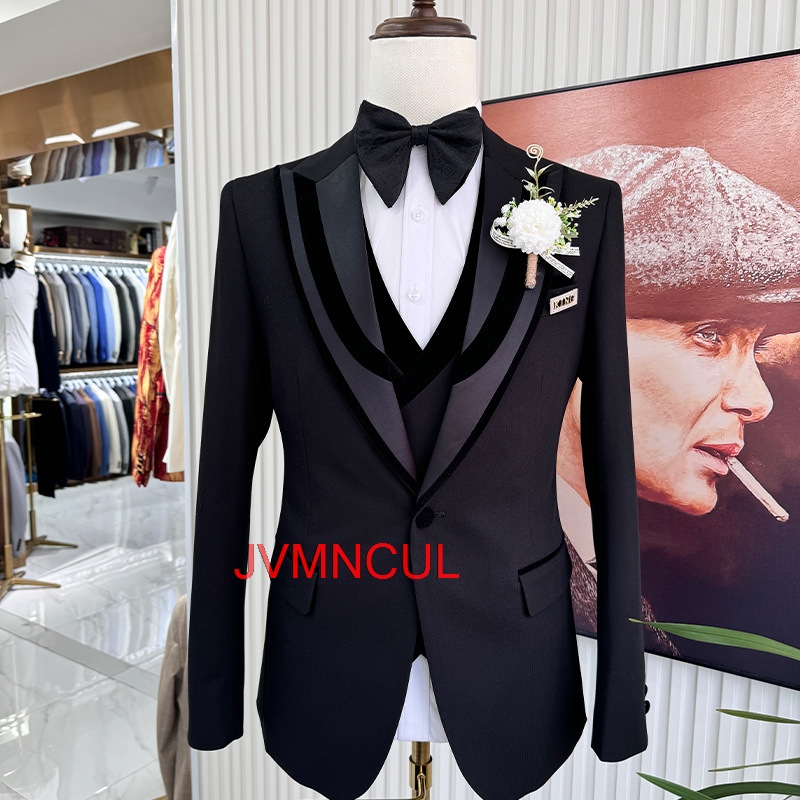 Costume 3 Pièces Homme Slim Fi - Men'S Formal Wear For Reception avis et prix
