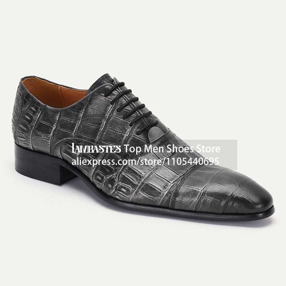 Chaussures Oxford en cuir noir - Scale - Men Formals & Ethnic Wear avis et prix