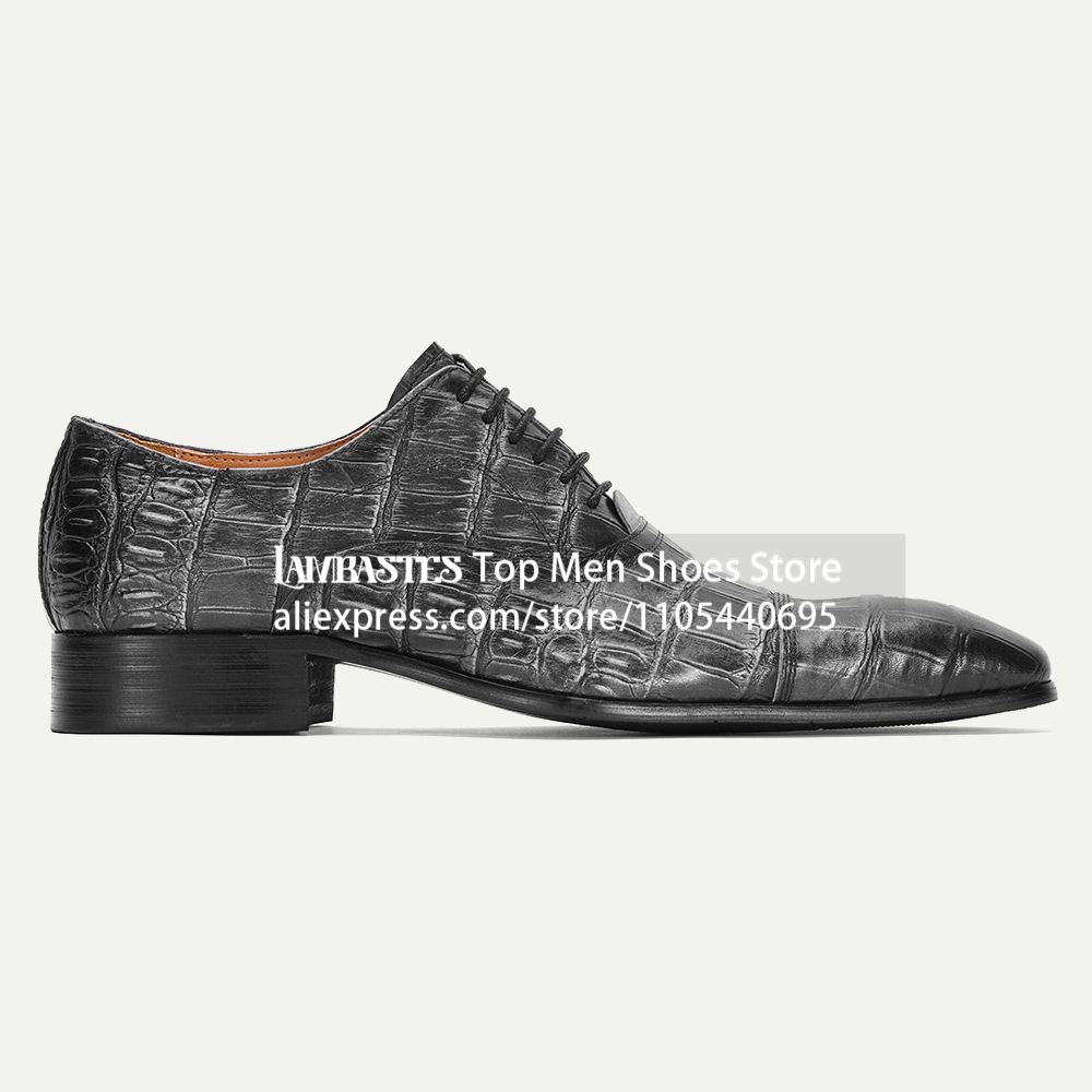 Chaussures Oxford en cuir noir - Scale - Men Formals & Ethnic Wear avis et prix
