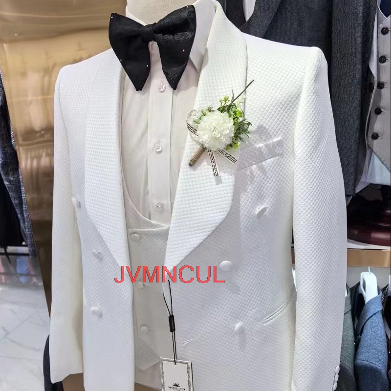 Costume 3 pièces jacquard pour - Men'S Formal Wear For Reception avis et prix